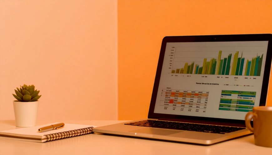 QuickBooks monthly bookkeeping dashboard helping a small business owner review financial reports