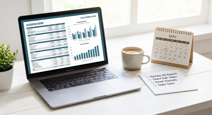May bookkeeping checklist for small business owners using QuickBooks